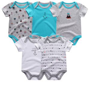 Rompers - Kit com 5 Peças