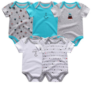 Rompers - Kit com 5 Peças
