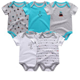 Rompers - Kit com 5 Peças