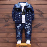 Conjunto Jeans + Camisa de Estrela