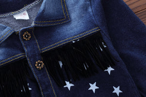 Conjunto Jeans + Camisa de Estrela