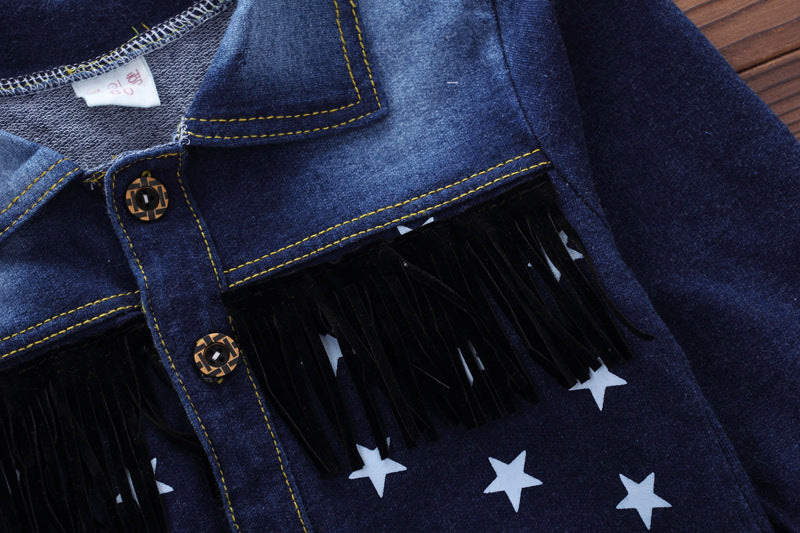 Conjunto Jeans + Camisa de Estrela