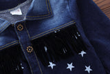 Conjunto Jeans + Camisa de Estrela