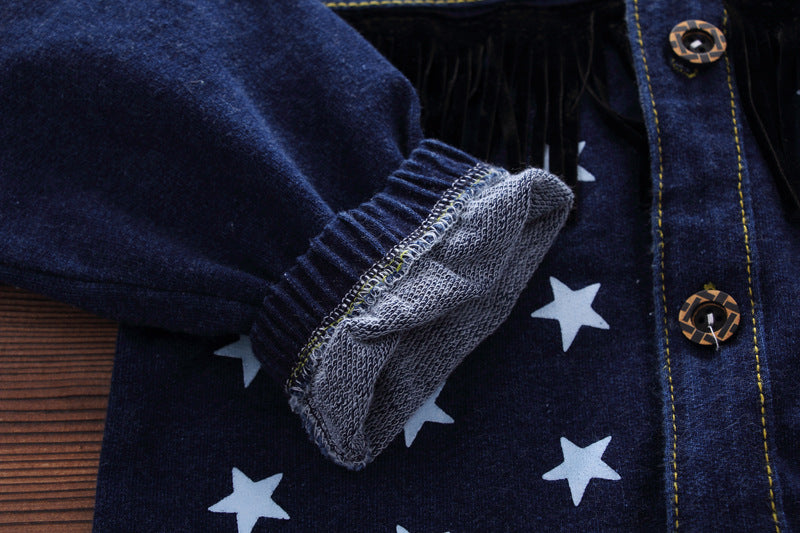 Conjunto Jeans + Camisa de Estrela
