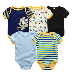 Rompers - Kit com 5 Peças