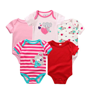 Rompers - Kit com 5 Peças